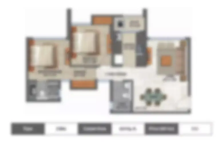 Raymond 3 BHK